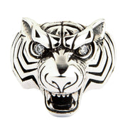 Diamond Eye Tiger Ring for Men