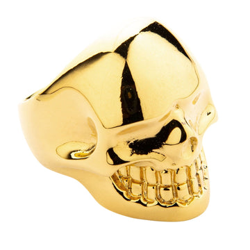 Gothisk Guld Skalle Ring