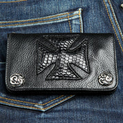 Cross Genuine Leather Biker Chain Wallet