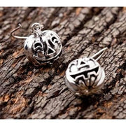 Pumpkin Head Earrings