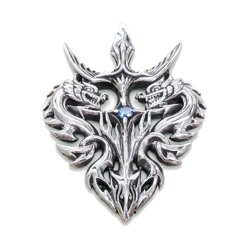 pandantiv dragon celtic din argint sterling
