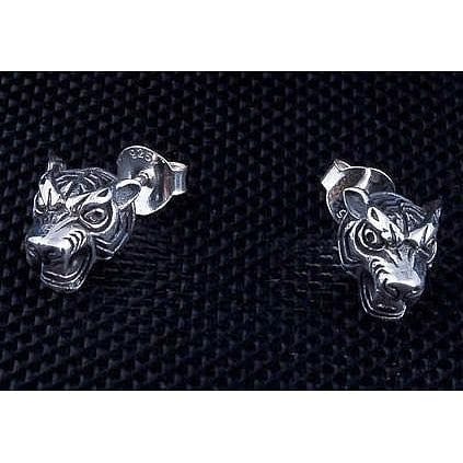 cercei tigru din argint sterling 925