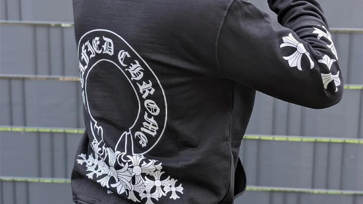 服/ファッション CHROME HEARTS Chrome Hearts Foti Tic Tac Toe zip-up Hoodie | Black | FARFETCH