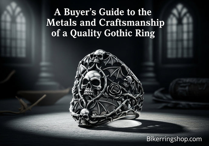 A Buyer's Guide to the Metals and Craftsmanship of a Quality Gothic Ring