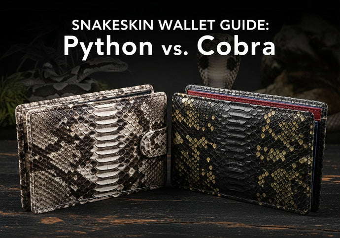 Python vs. Cobra: A Biker's Guide to the Different Types of Snakeskin Wallets