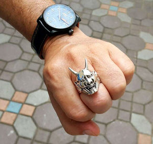 Japanese Demon Gothic Ring