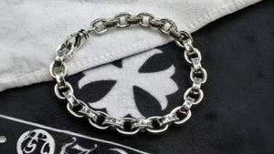k*9様 Chrome Hearts シルバーチェーンブレスレット Chrome Hearts Paper チェーン ブレスレット | シルバートーン