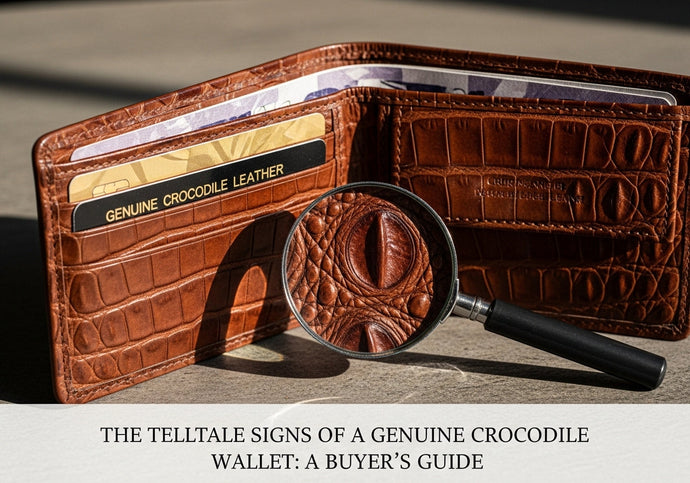 The Telltale Signs of a Genuine Crocodile Wallet: A Buyer's Guide