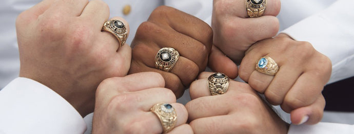 Designer Rings with Gemstones from Bikerringshop