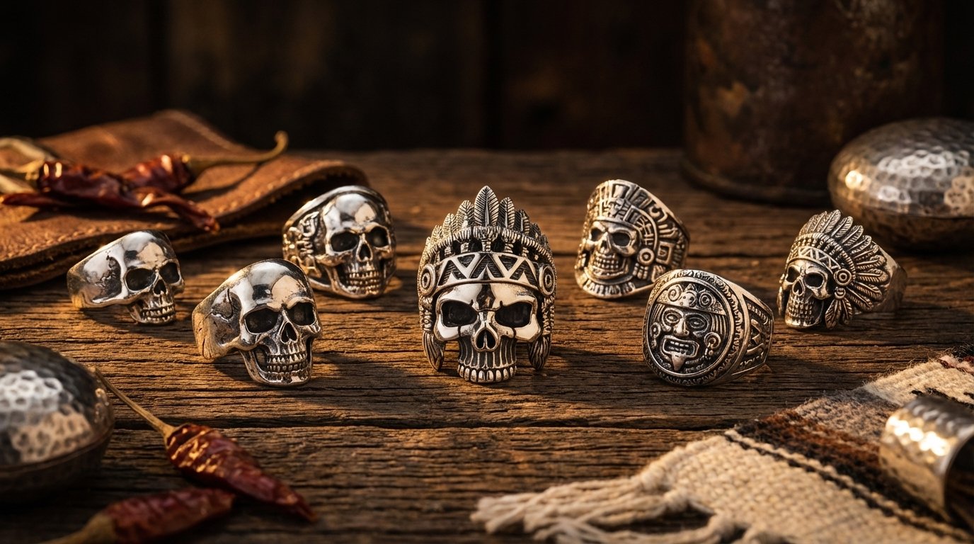 メキシカンバイカーリング：歴史と象徴 | Bikerringshop