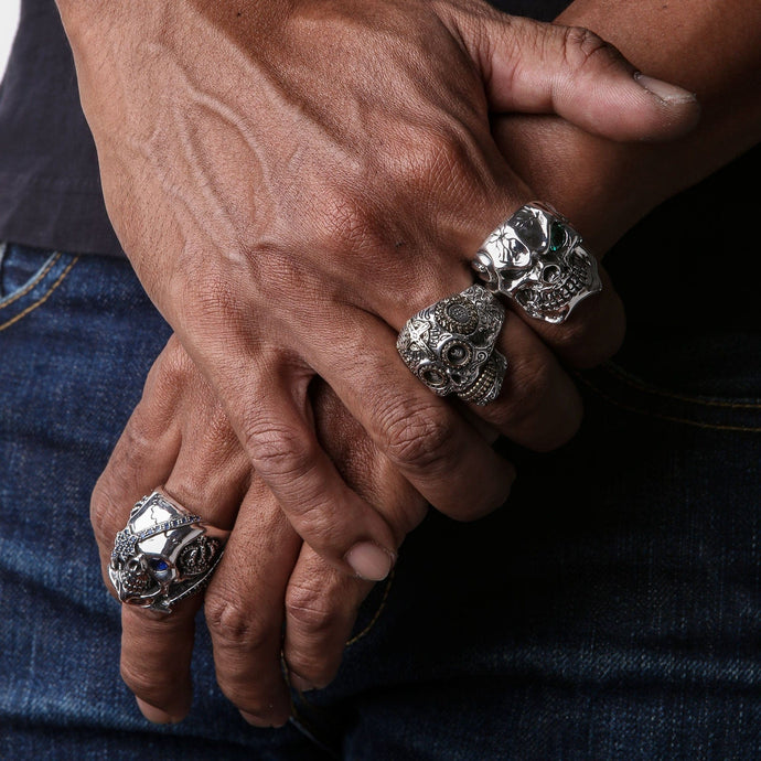 Mexican Biker Rings