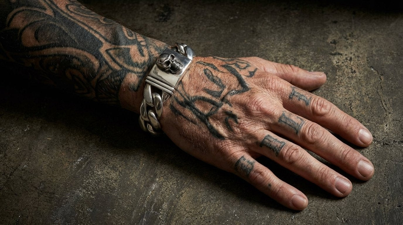 ジョニーデップ leather Johnny depp Etsy 日本 ブレスレットの通販 