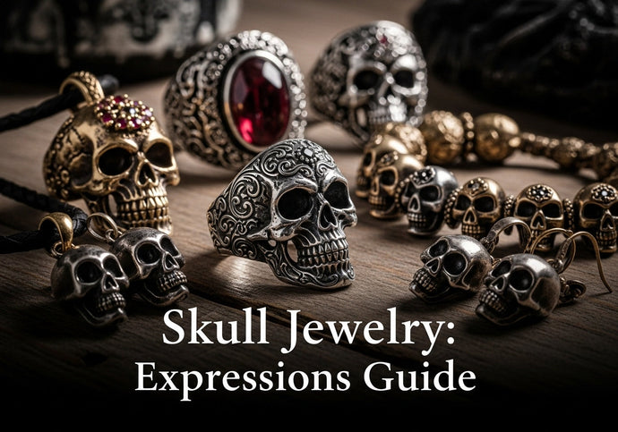 Anatomy of Attitude: Decoding the Different Expressions of Skull Jewelry