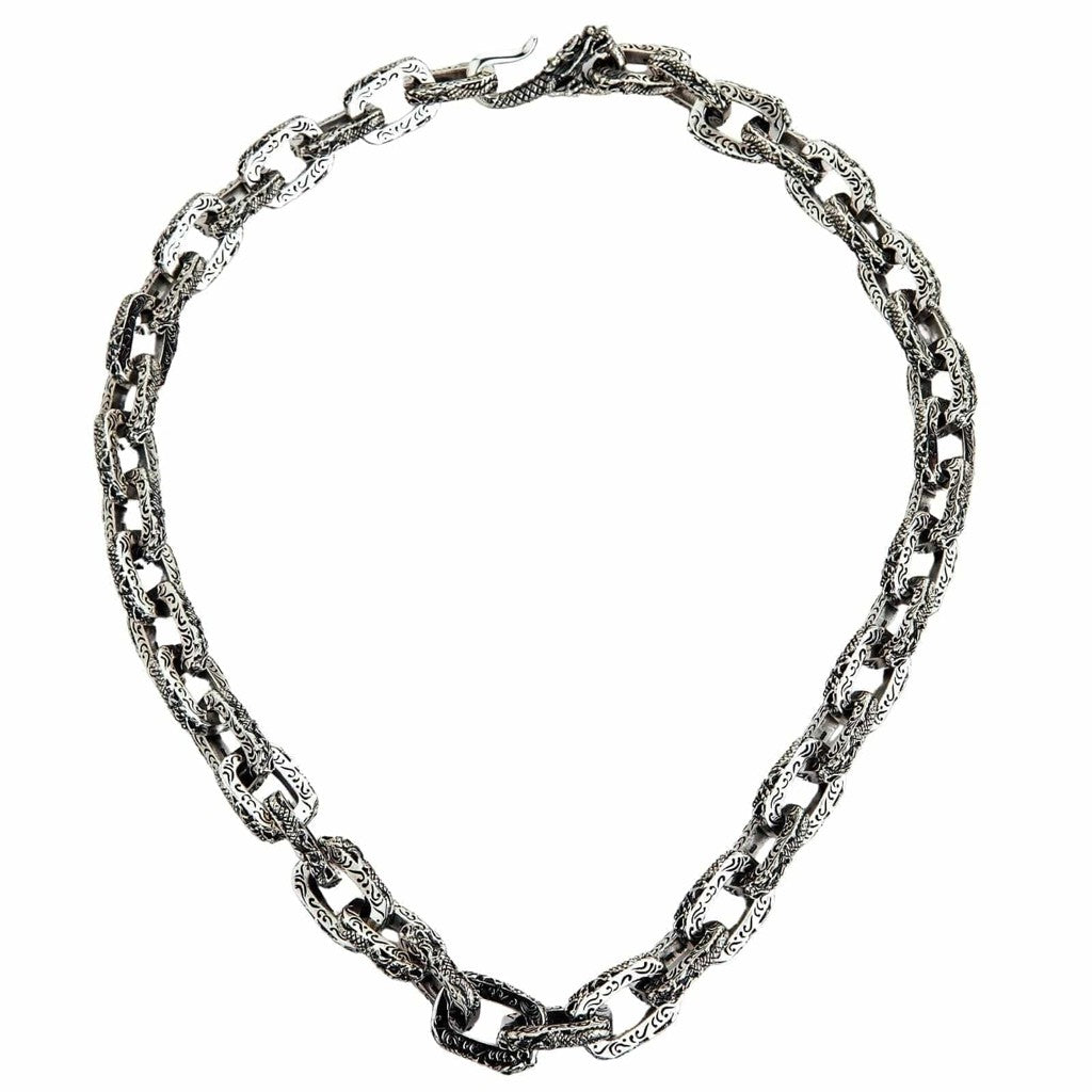 Ketting geoxideerd sterling zilver 925 Ketting geoxideerd sterling zilver 925
