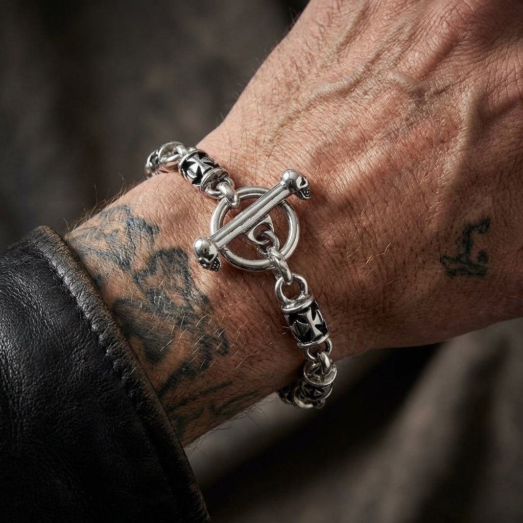 Collana da uomo Zancan in Argento con pendente Croce ESC 046 Collana da uomo Zancan in Argento con pendente Croce ESC 046