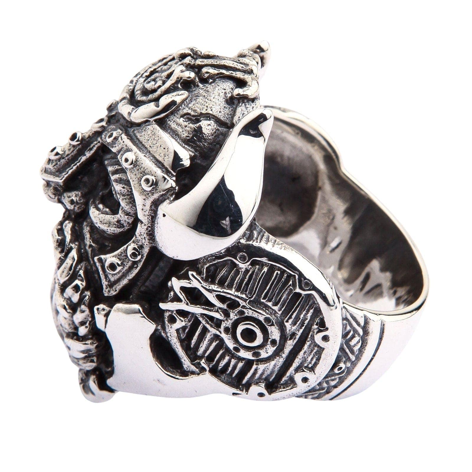 Anello in Acciaio Inossidabile con Artiglio Dell'Orso Vichingo Anello in Acciaio Inossidabile con Artiglio Dell'Orso Vichingo