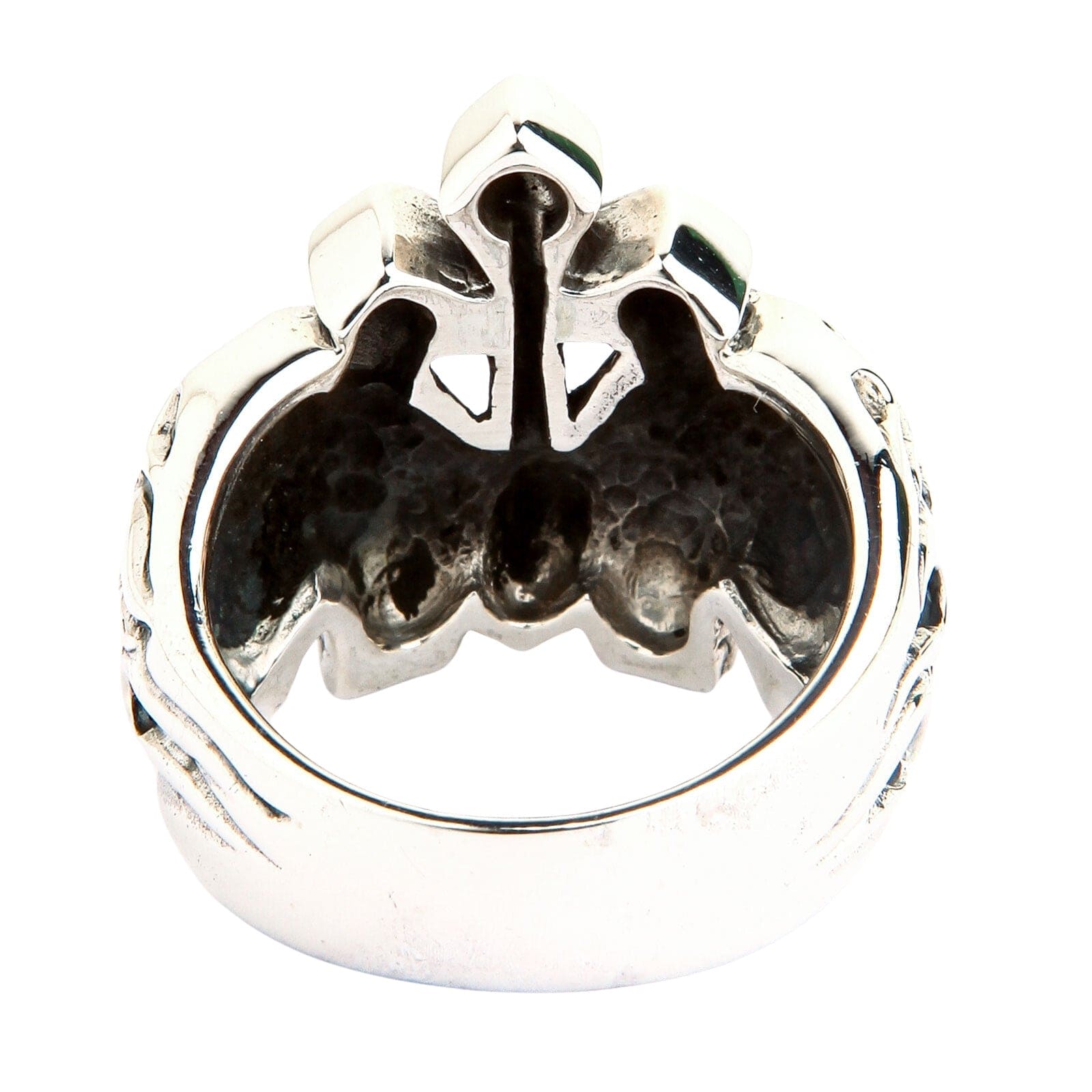 Anello Con Teschio, Anello Con Teschio In Argento Sterling, Anello - Foto 3