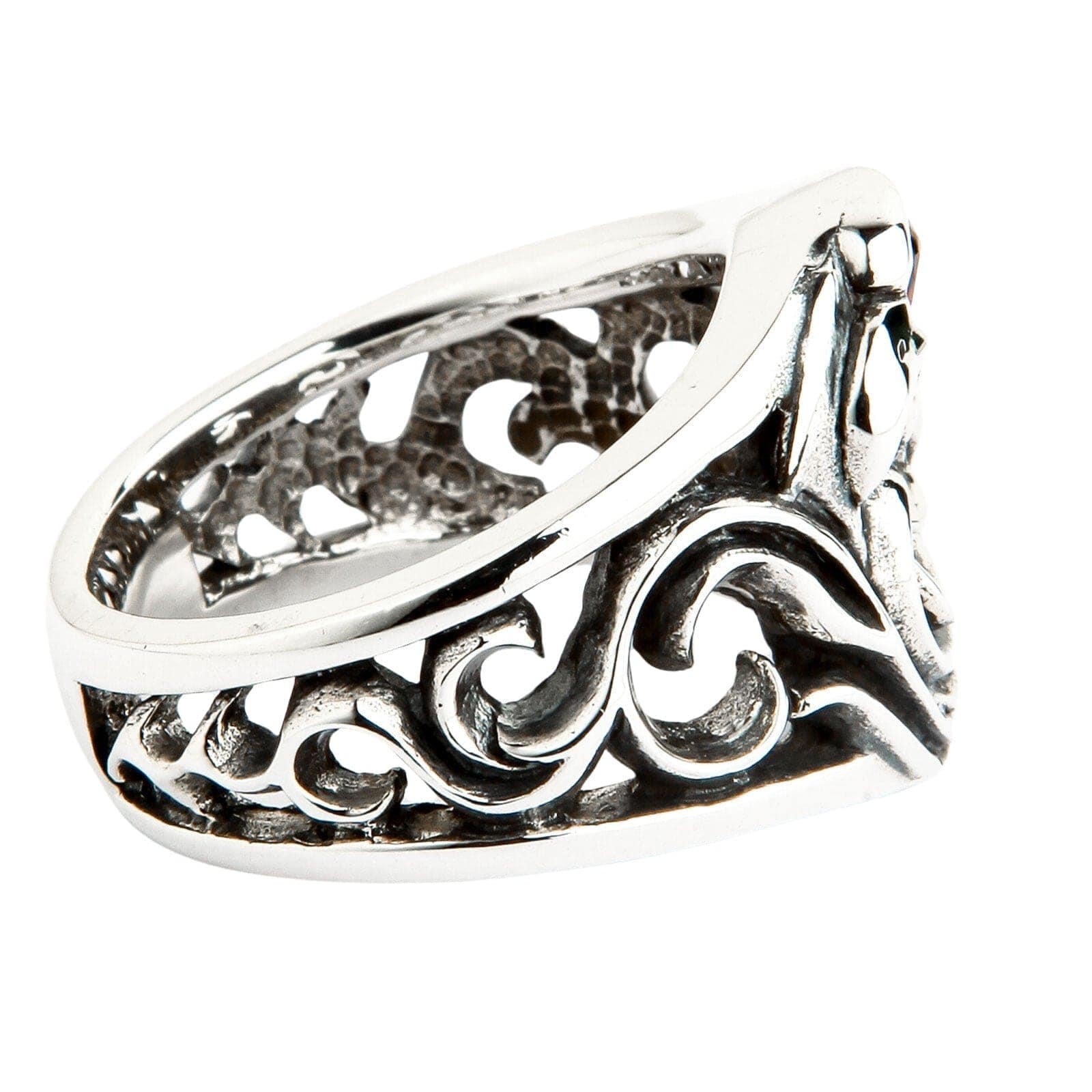 Anello buddista in argento sterling con preghiera in rilievo, anello Om Mani Padme Hum, gioiello da meditazione (N) - Italia Anello buddista in argento sterling con preghiera in rilievo, anello Om Mani Padme Hum, gioiello da meditazione (N) - Italia
