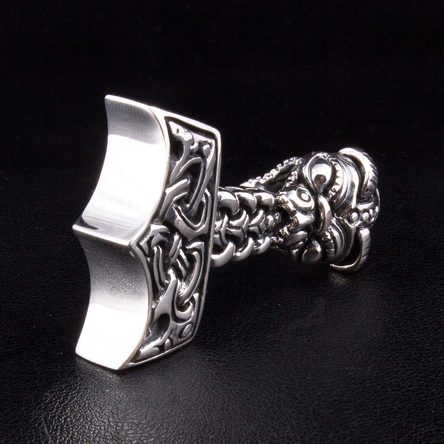 Zilveren hanger Hamer van Thor greenman Zilveren hanger Hamer van Thor greenman