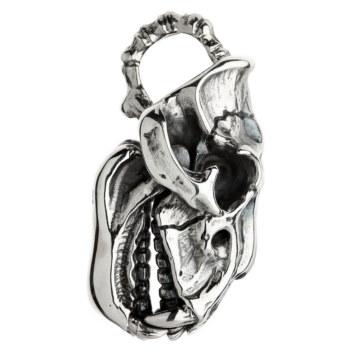 Collana con ciondolo testa di tigre gotica retrò per uomo collana con tigre punk in acciaio inossidabile gioielli con animali tigre ruggente hip hop Collana con ciondolo testa di tigre gotica retrò per uomo collana con tigre punk in acciaio inossidabile gioielli con animali tigre ruggente hip hop