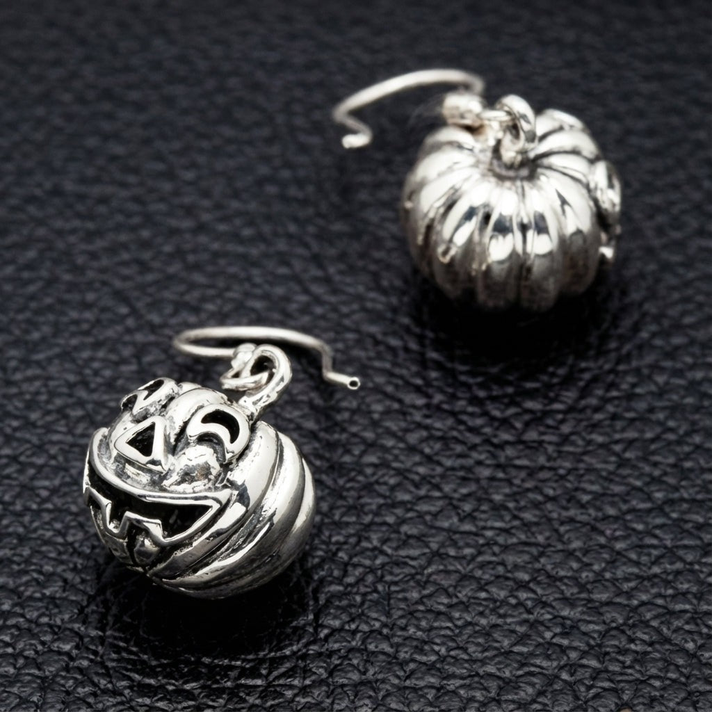 Halloween Earrings - Pumpkin Witch da ThreeDimensions Scarica il modello STL gra Halloween Earrings - Pumpkin Witch da ThreeDimensions Scarica il modello STL gra