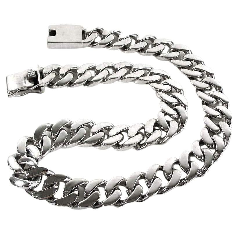 Schakelketting – Roestvrij staal – goudkleurig – gourmette schakel – cubaanse schakel – 50 cm lang 5 mm breed Schakelketting – Roestvrij staal – goudkleurig – gourmette schakel – cubaanse schakel – 50 cm lang 5 mm breed