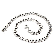 Curb Link Sterling Silver Men's Wallet Chain