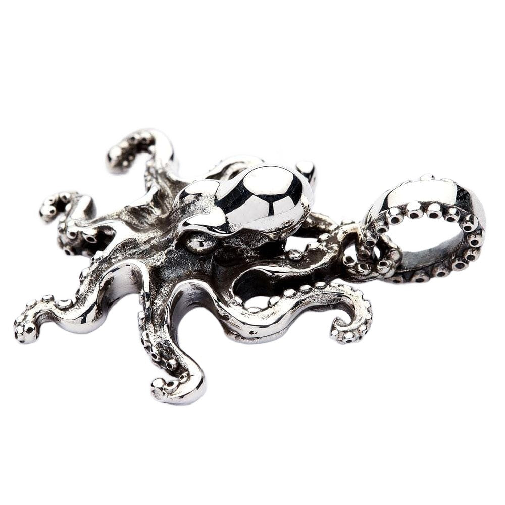Serebra Jewelry Octopus Tentakel kraken ring in grootte verstelbaar 925 sterling zilver dames heren unisex Serebra Jewelry Octopus Tentakel kraken ring in grootte verstelbaar 925 sterling zilver dames heren unisex