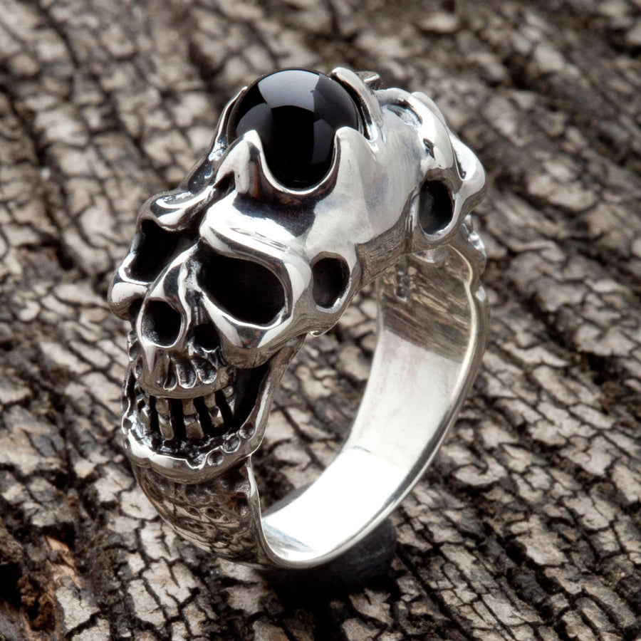 Anello Teschio del Diavolo Vista Frontale