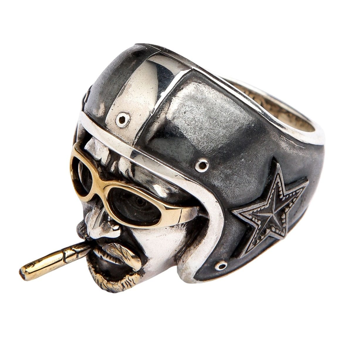 Route 66 Biker Ring — Americana Statement | Bikerringshop