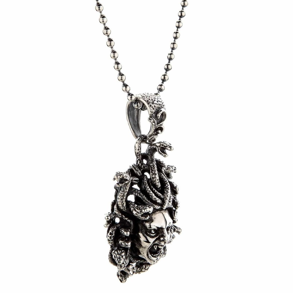 Collier Médusa Homme l Snake Temple Collier Médusa Homme l Snake Temple