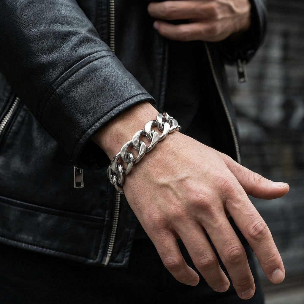 Bracciale Cubana Big G&D Gioielli - Astrologo Argenterie Roma Bracciale Cubana Big G&D Gioielli - Astrologo Argenterie Roma
