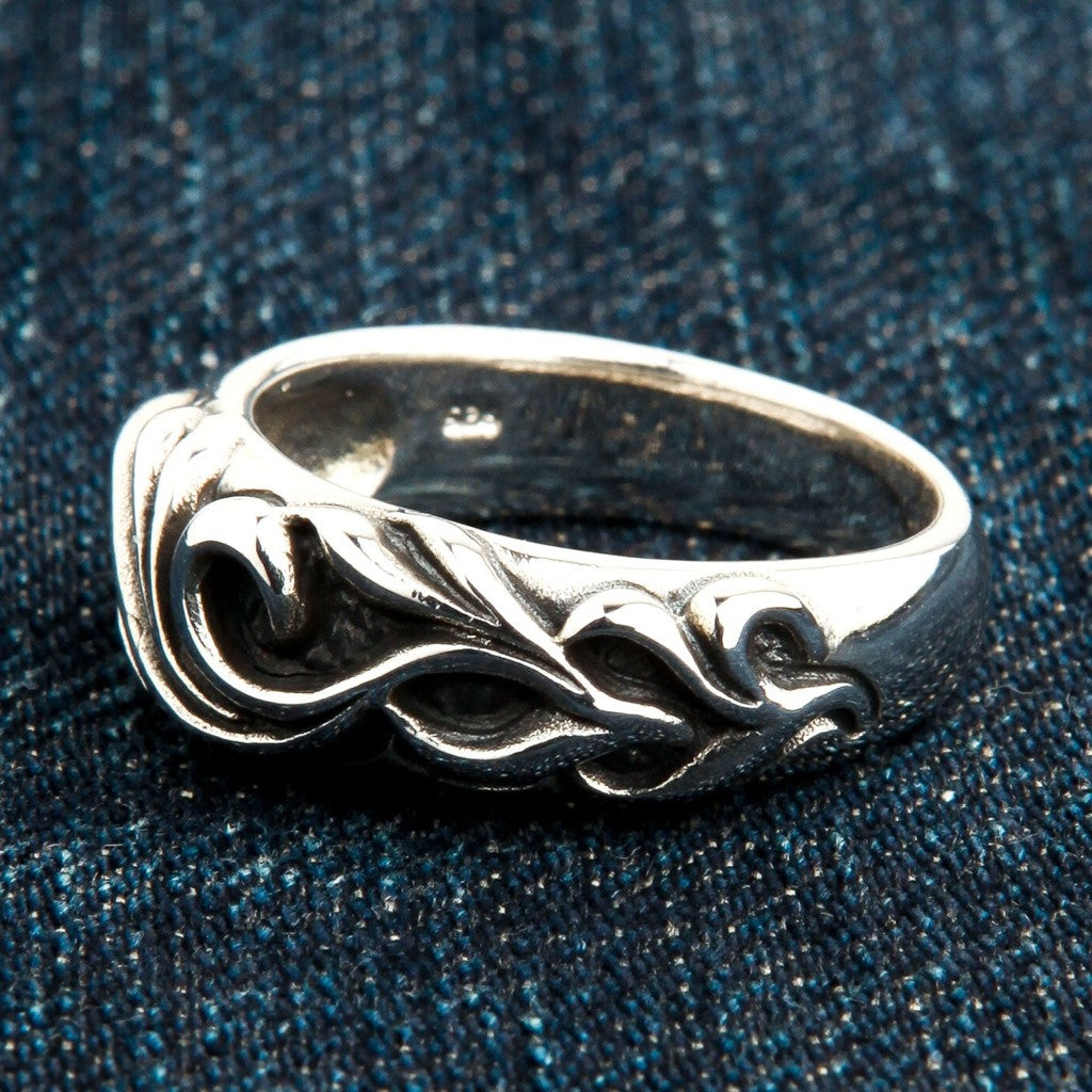 Anello Da Uomo Con Fibbia In Argento Sterling Massiccio Da Uomo Band E Argento, 62 (19.7), Colore: Silver, Cod. JRG7271 - Foto 3