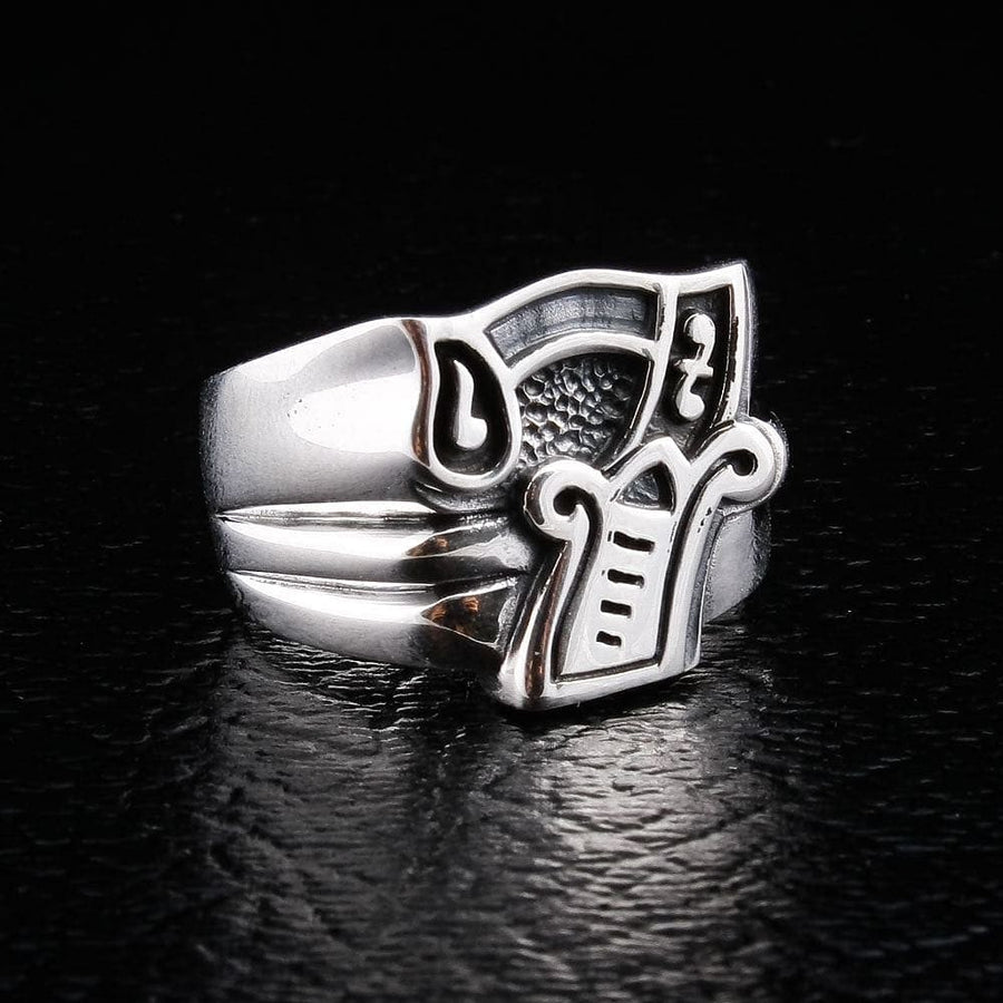 Anello Numero Fortunato 7 realizzato in argento sterling 925