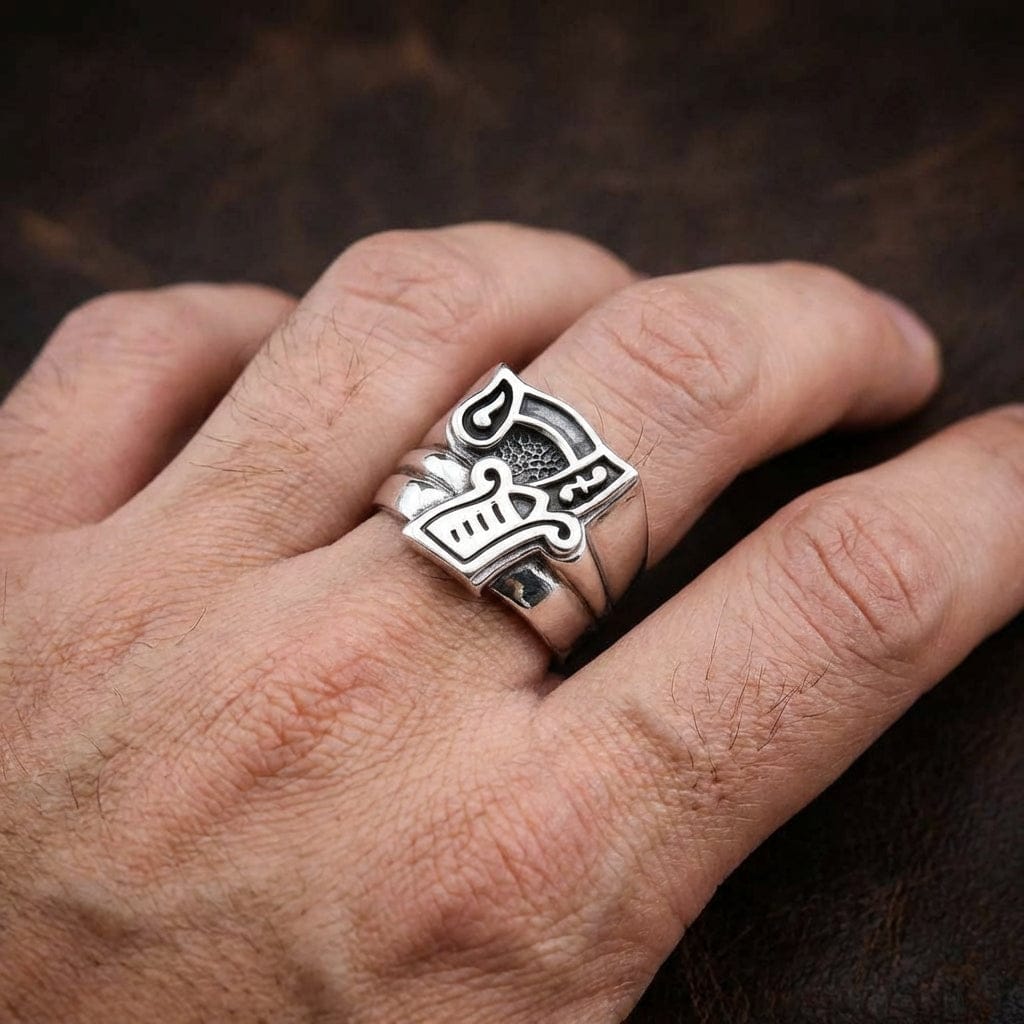 ARHZ Anello Uomo - Anelli Da Donna - Anello Uomo Regolabile - Anello ARHZ Anello Uomo - Anelli Da Donna - Anello Uomo Regolabile - Anello