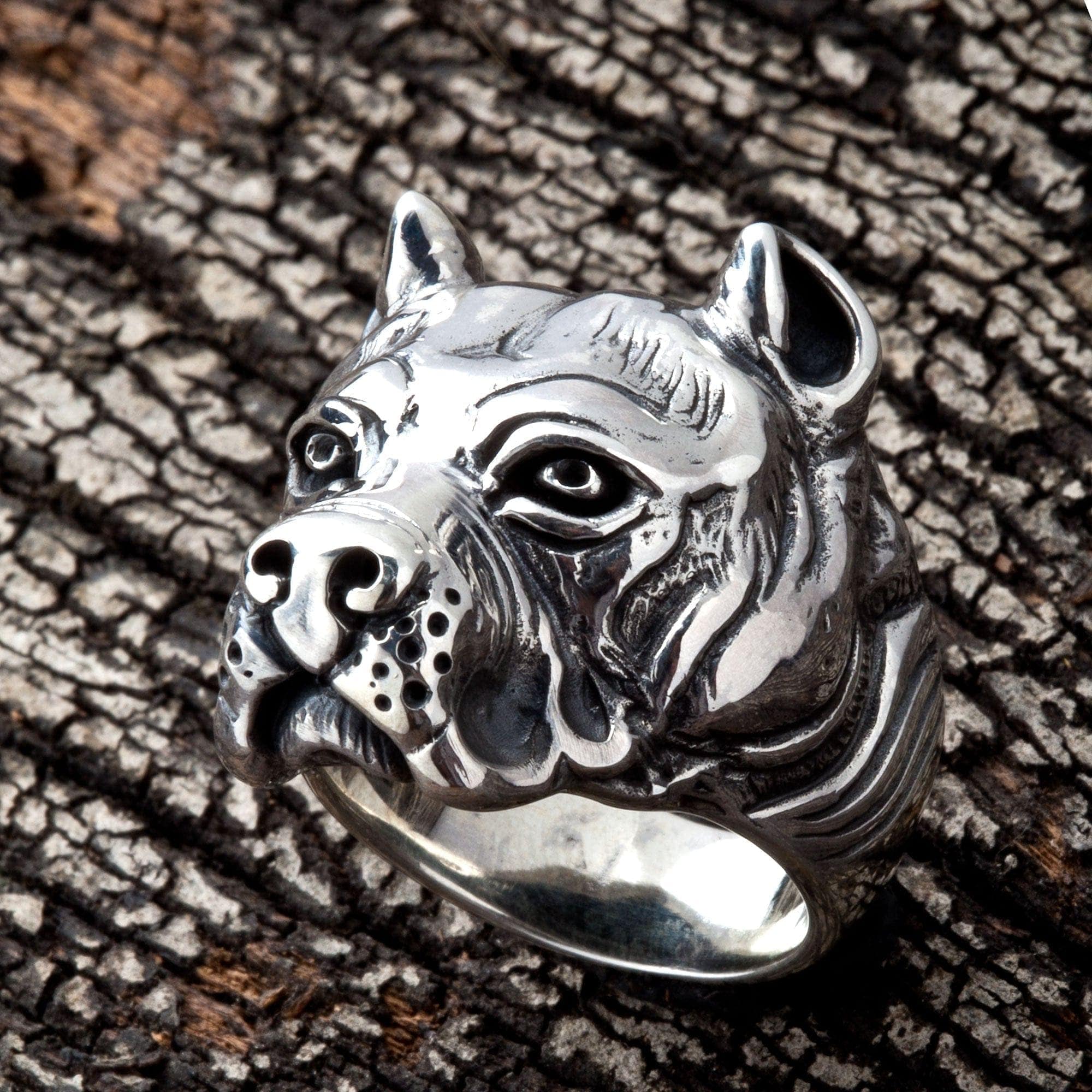 Shop anello biker Online Anello con sigillo in acciaio da uomo con numero fortun Shop anello biker Online Anello con sigillo in acciaio da uomo con numero fortun