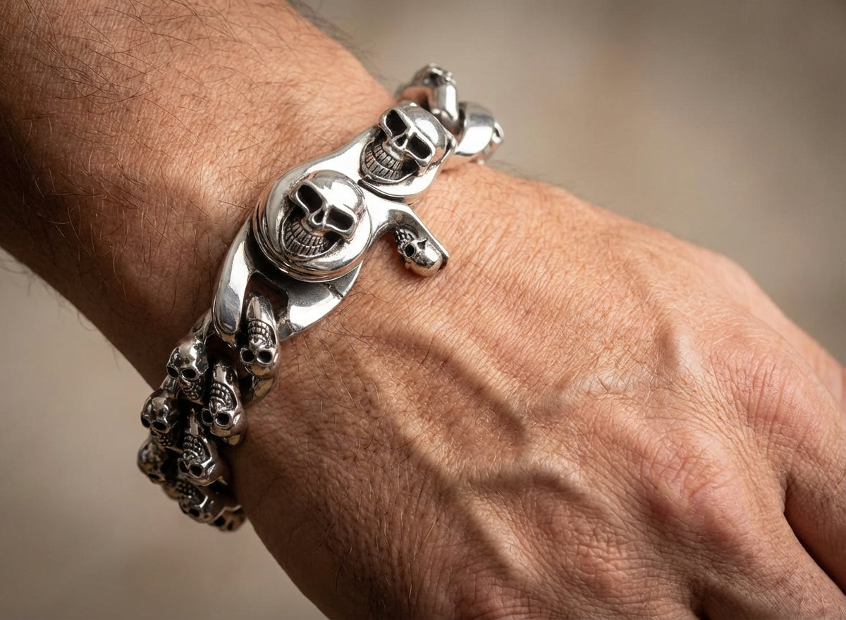 Een Volledig Pavé Satijnen Armband Een Volledig Pavé Satijnen Armband