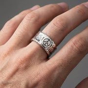 mens-textured-silver-peace-