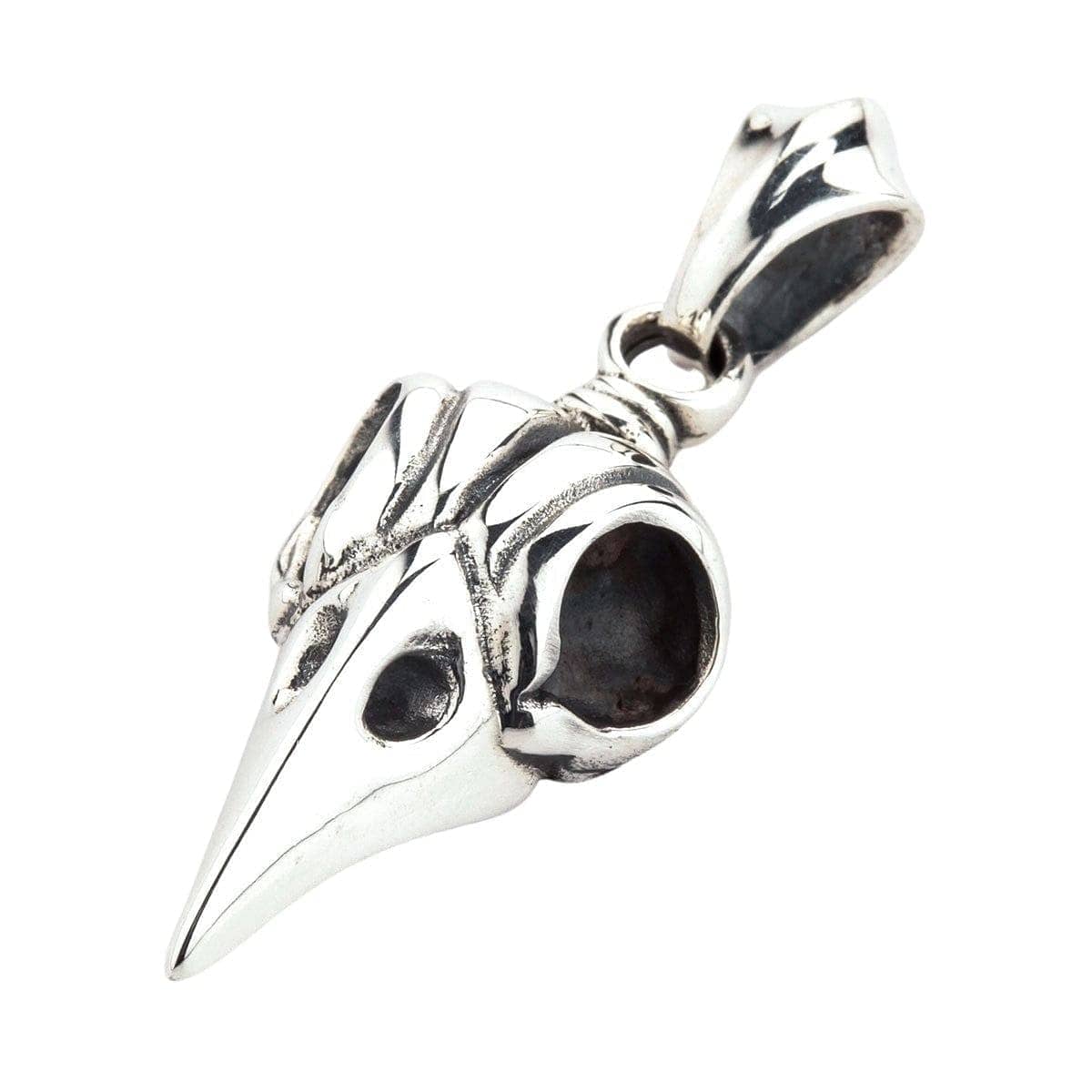 Choker con teschio di corvo / Gioiello gotico, Collana con nastro di velluto, Ciondolo con teschio di uccello in argento, Colore personalizzato - Italia Choker con teschio di corvo / Gioiello gotico, Collana con nastro di velluto, Ciondolo con teschio di uccello in argento, Colore personalizzato - Italia
