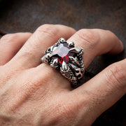 ゴシックリング — スカル・爪・ドラゴンモチーフ | Bikerringshop