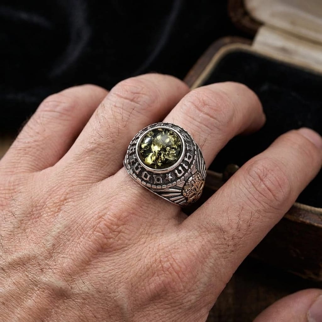 Mexican Biker Ring — Day of the Dead Design