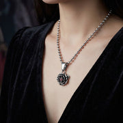 silver-rose-pendant-necklace-