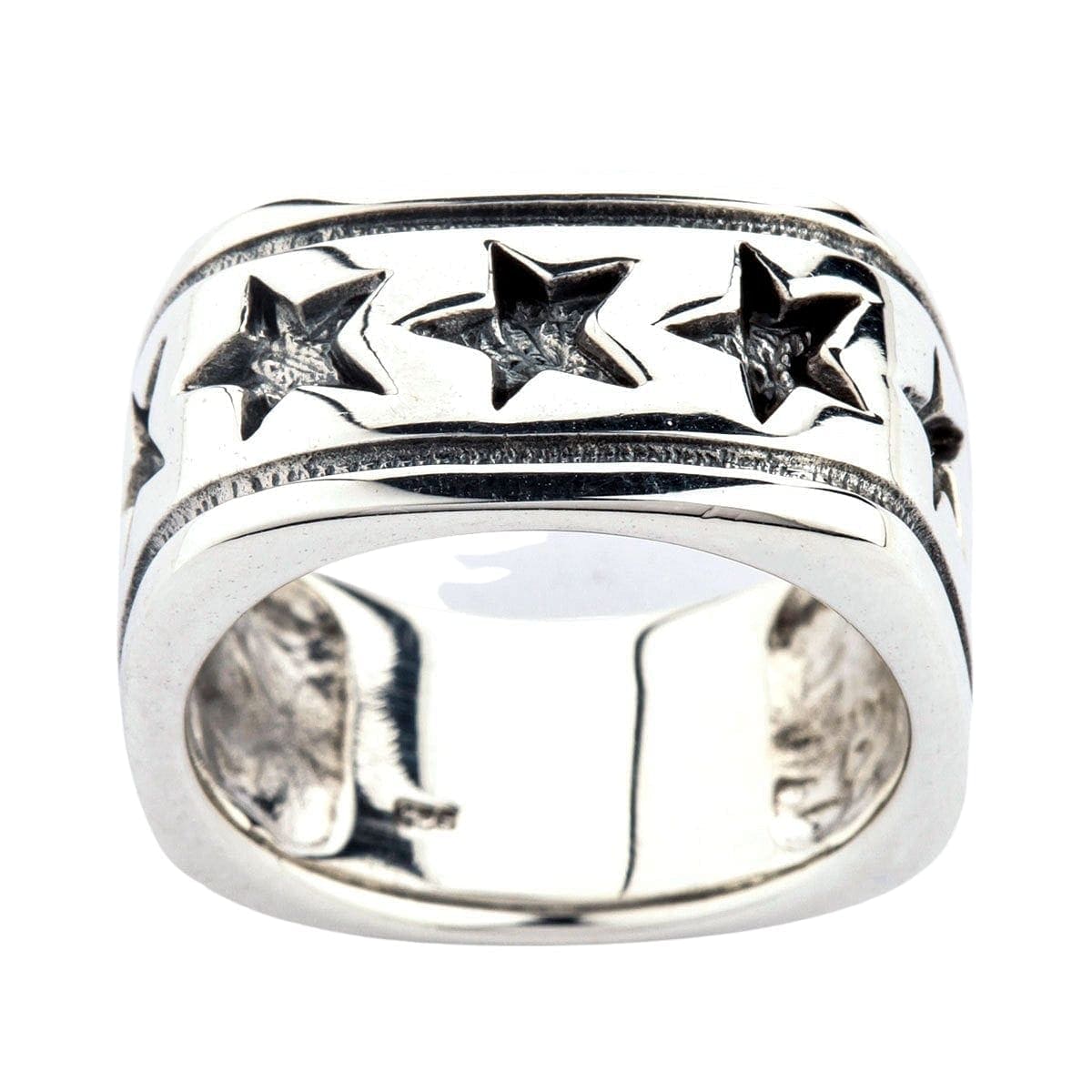 Bague pampille étoile brillante anneau fin argent massif femme Taille de bague au choix 58 Bague pampille étoile brillante anneau fin argent massif femme Taille de bague au choix 58