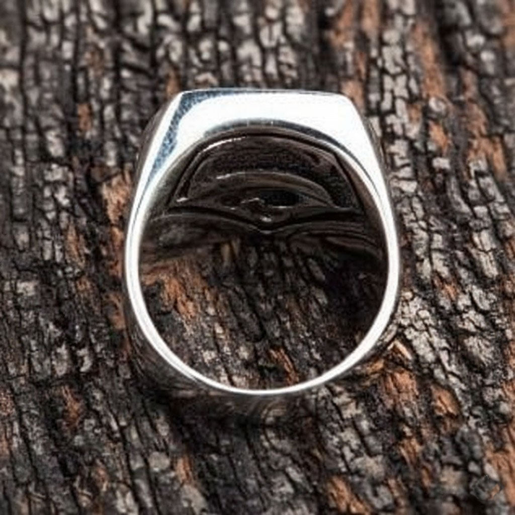 スターリングシルバー製スーパーマンリング | シールド