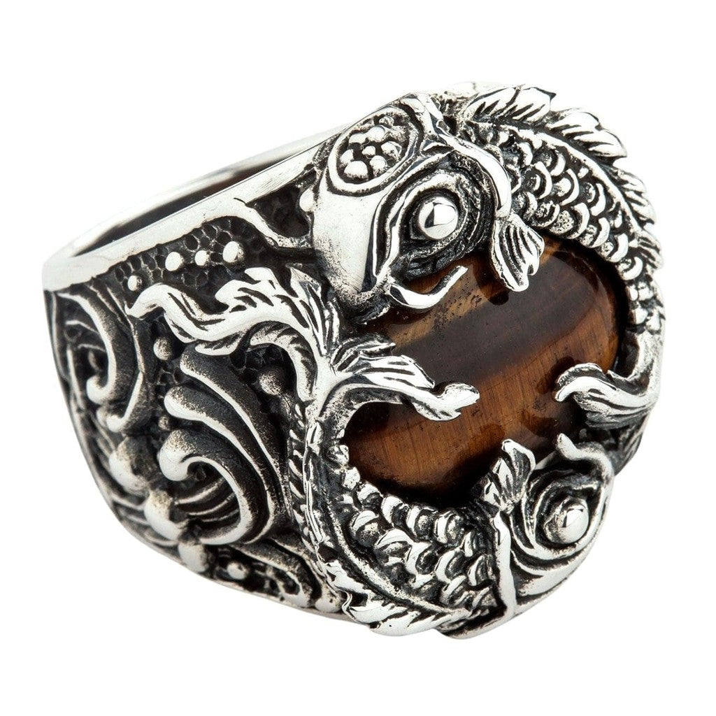 Anello con sigillo in zaffiro blu, anello in oro 22k, argento sterling 925, anello con pietra preziosa ovale autentica, anello regalo, anello in oro rosa - Italia