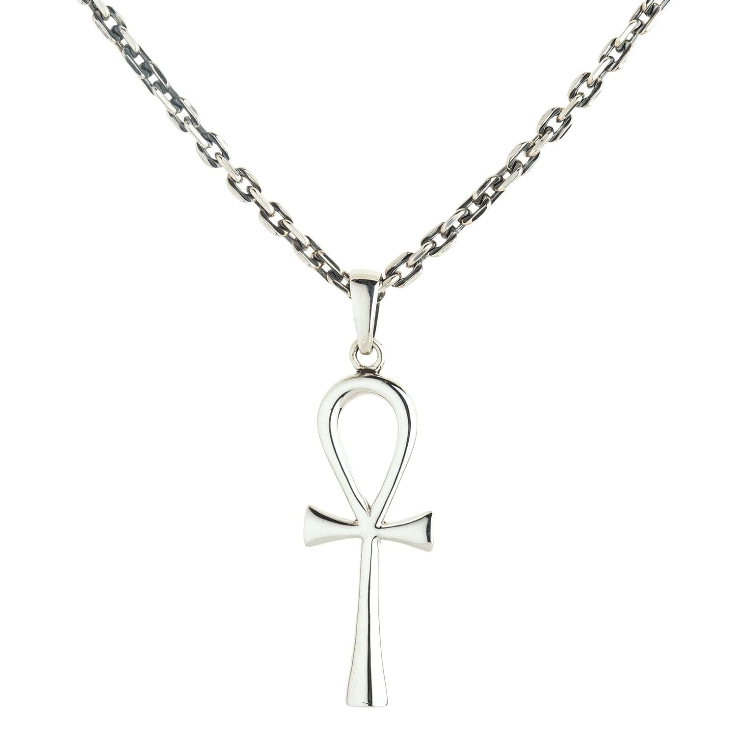 Ankh Necklace Stainless Steel Ancient Egyptian Aunk Pendant