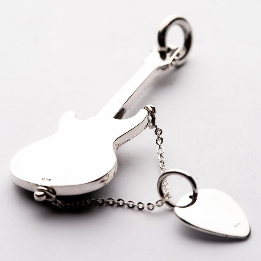 Sleutelhanger: Electriche Gitaar Chr Sleutelhanger: Electriche Gitaar Chr