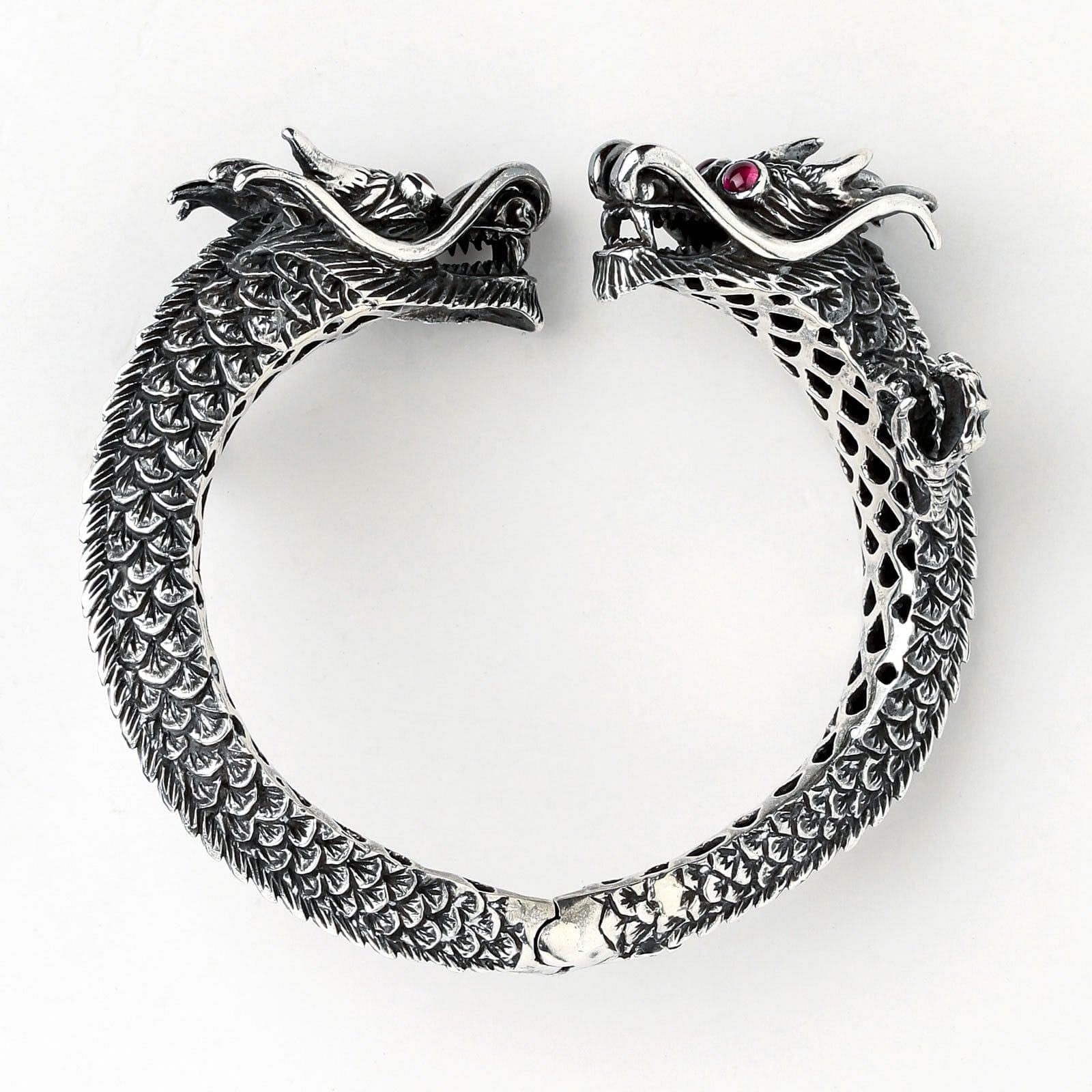 Silver Dragon Bracelet - Sterling Silver Dragon Bracelet - Jewelry1000 |  Silver bracelet designs, Mens jewelry, Bracelets for men