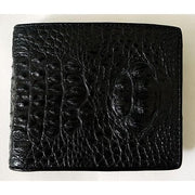 real black crocodile skin wallet
