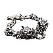 sterling silver boar bracelet